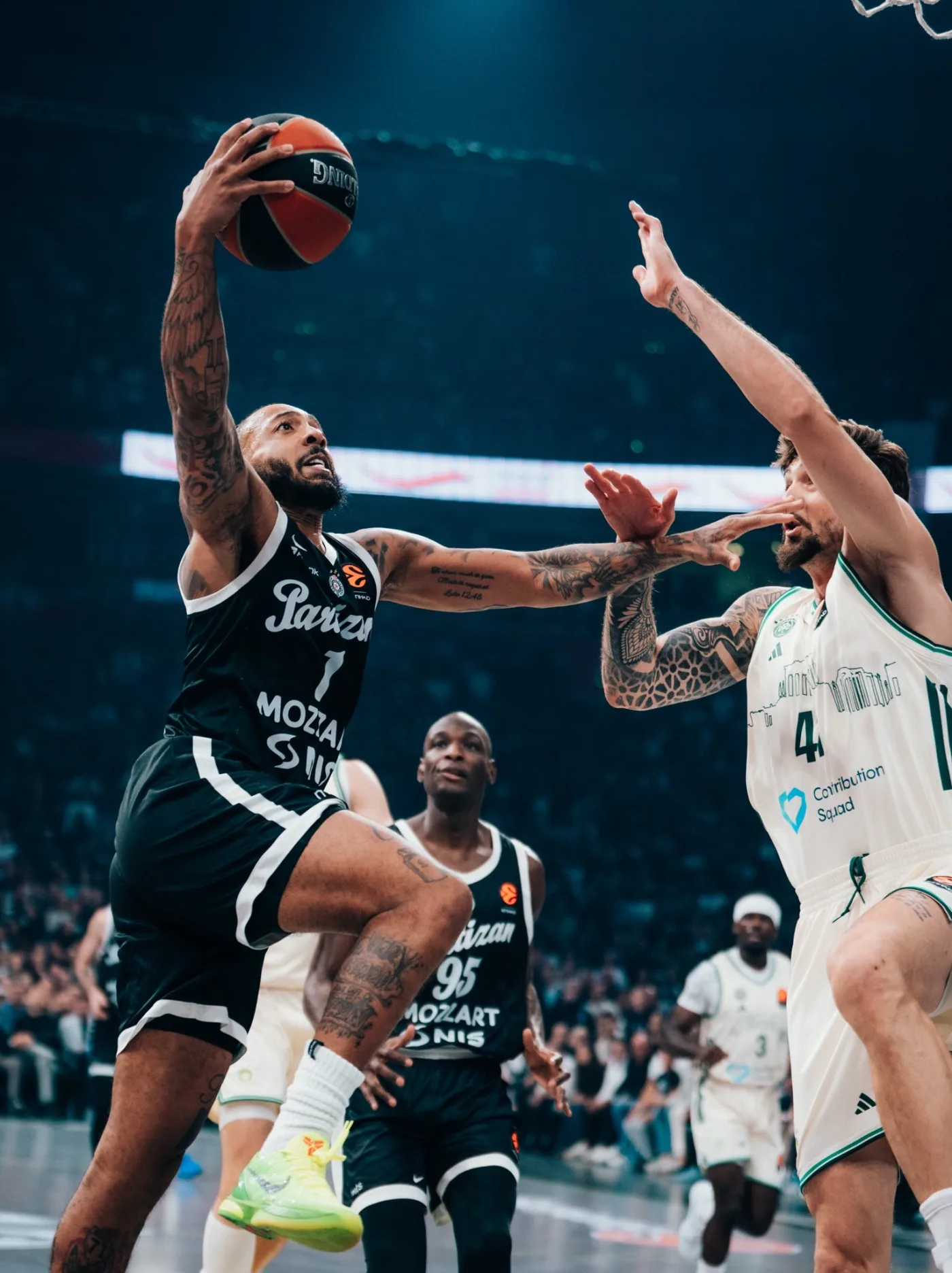 Zvezda preživela dramu u Lionu, Partizan trenutno preslab za PAO – emocije ne smeju da skrenu pogled sa terena