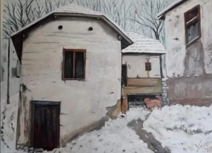 У част недавно преминулом сликару из Бабушнице Винку Димитријевићу (1960-2021.), објављујемо део његовог ауторског стваралаштва. — fotografija 27