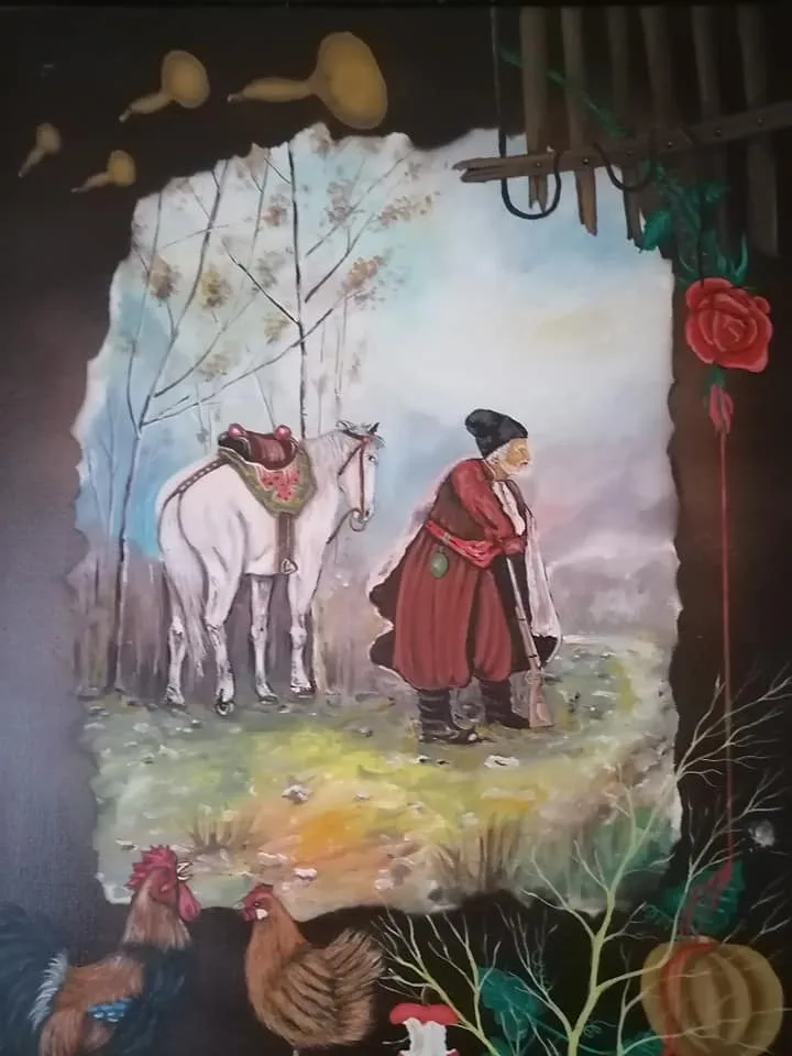 У част недавно преминулом сликару из Бабушнице Винку Димитријевићу (1960-2021.), објављујемо део његовог ауторског стваралаштва. — fotografija 8