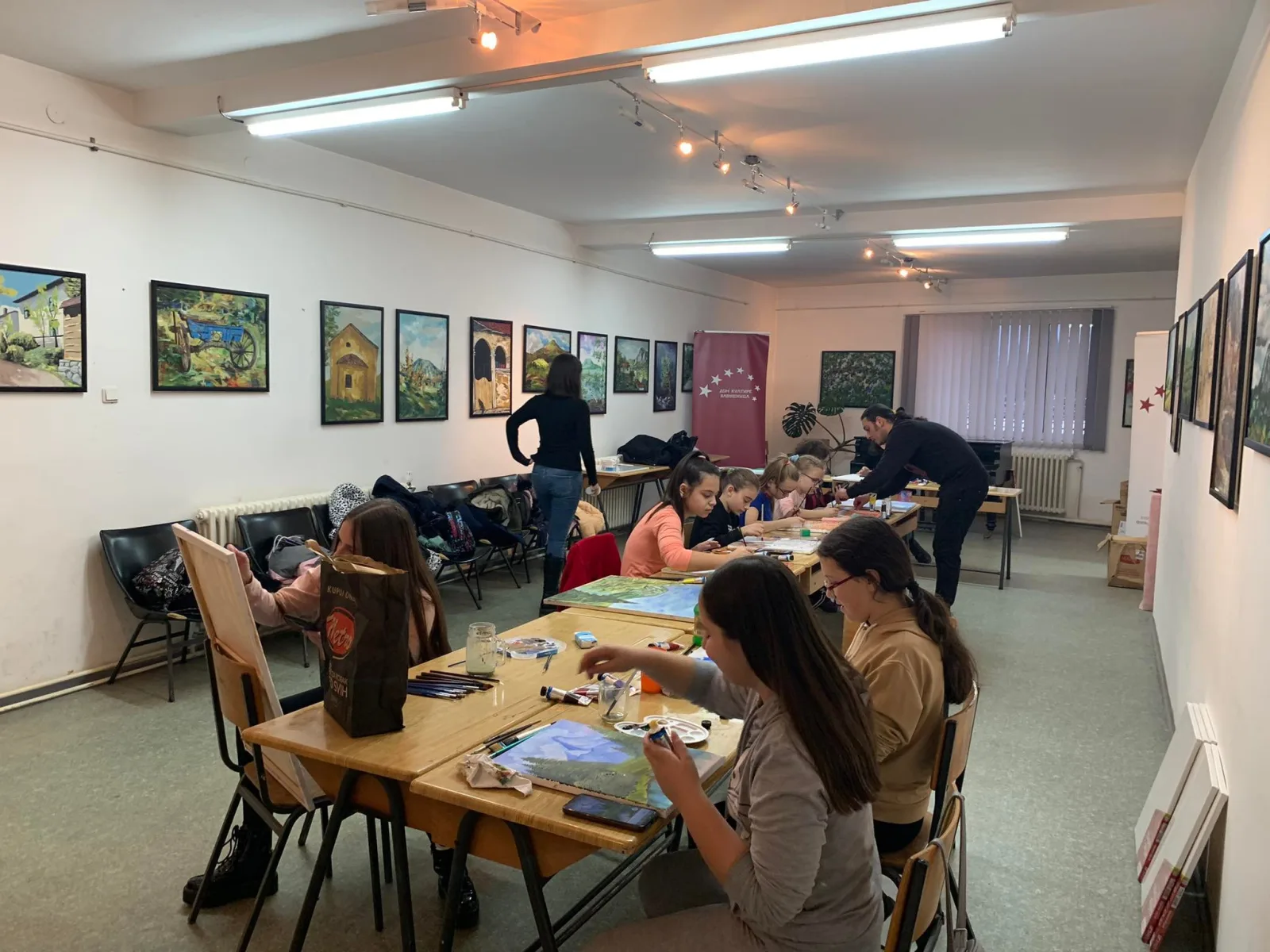 НА ДАНАШЊИ ДАН, ПРЕ 37 ГОДИНА ОСНОВАНА ЈЕ ЛИКОВНА СЕКЦИЈА ДОМА КУЛТУРЕ БАБУШНИЦА — fotografija 29