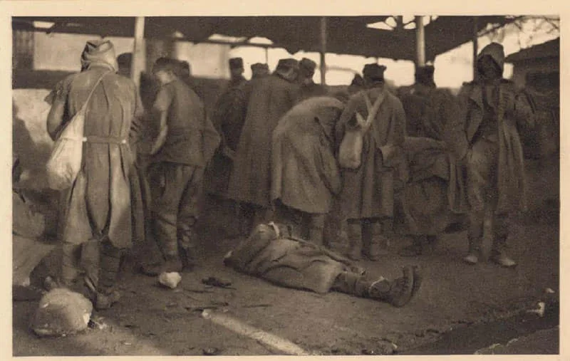 ПОЧЕТАК ПОВЛАЧЕЊА И ПОВЛАЧЕЊЕ СРПСКЕ ВОЈСКЕ У ПРВОМ СВЕТСКОМ РАТУ — fotografija 18